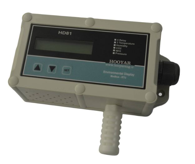 نمایشگر و کنترلر محیطی دما و رطوبت HD81